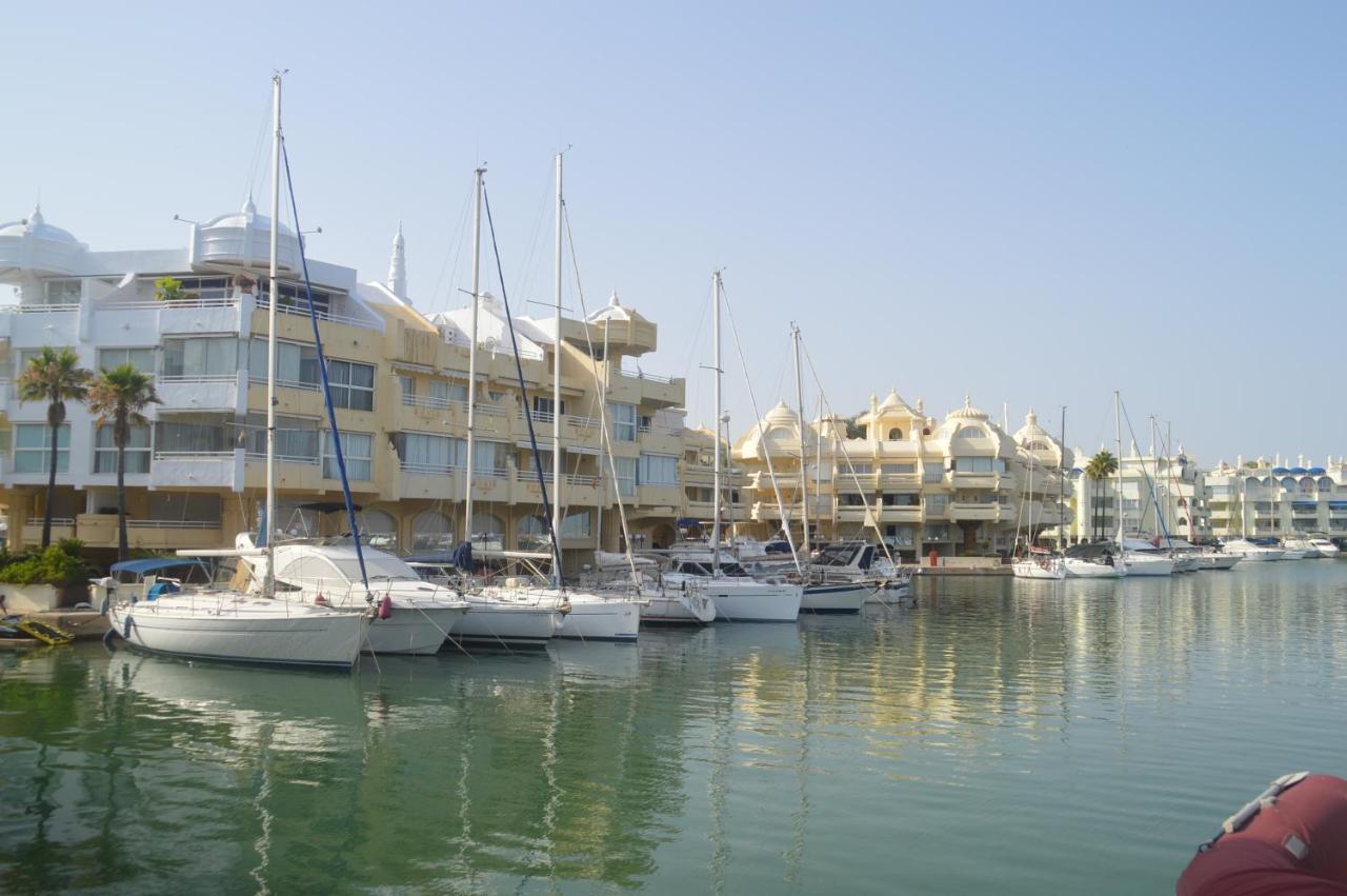 Vive Benalmadena Apartamento Luxe Puerto Marina, Primera Linea De Playa Exterior foto