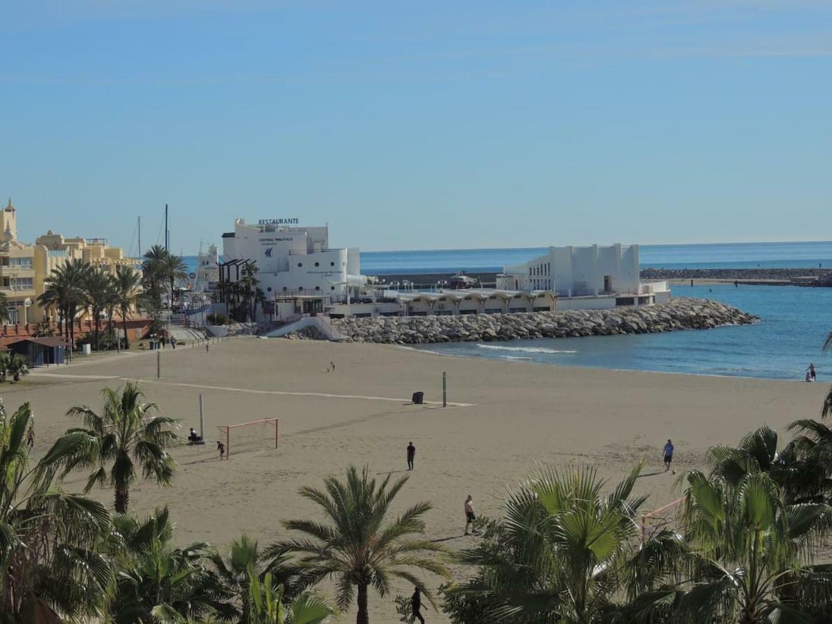 Vive Benalmadena Apartamento Luxe Puerto Marina, Primera Linea De Playa Exterior foto